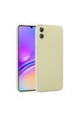 Kılıftech Galaxy A06 Kılıf Zore Premier Silikon Kapak - Gold