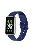 Göktuğ Aksesuar Galaxy Fit 3 Silikon Kordon Zore Krd-110 Strap Kayış-Lacivert
