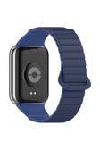 Kılıftech Xiaomi Redmi Watch 4 Silikon Kordon Zore Krd-105 Strap Kayış-Lacivert