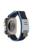 Kılıftech Apple Watch Ultra 49Mm Hasır Kordon Zore Krd-106 Strap Kayış-Lacivert