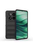 Kılıftech Poco X7 Kılıf Esnek Tpu Oyuklu Arka Yüzey Tasarımlı Kth Etnik Silikon Kapak - Siyah