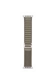 Kılıftech Watch 10 42Mm Uyumlu Zore Krd-74 Hasır Kordon-Açık Yeşil