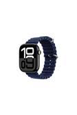 Kılıftech Watch 10 42Mm Uyumlu Zore Krd-75 Silikon Kordon-Lacivert