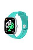 Kılıftech Xiaomi Redmi Watch 4 Clo Krd-109 Silikon Kordon-Turkuaz