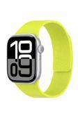 Kılıftech Watch 38Mm Kth Krd-136 Kabartma Desenli Silikon Kordon - Açık Yeşil
