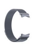 Kılıftech Galaxy Watch 6 Classic 47Mm Uyumlu Krd-01 Metal Zore Kordon-Gri