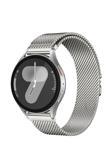 Kılıftech Gear S3 22Mm Kth Krd-25 Metal Hasır Kordon - Gri