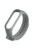 Kılıftech Xiaomi Mi Band 3 Uyumlu Zore Kordon-Gri
