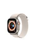 Kılıftech Watch 7 41Mm Uyumlu Krd-74 Hasır Zore Kordon-Beyaz
