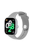 Kılıftech Xiaomi Redmi Watch 4 Clo Krd-109 Silikon Kordon-Gri