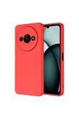 Kılıftech Xiaomi Redmi A3 4G 2024 Kılıf Zore Mara Lansman Kapak-Kırmızı