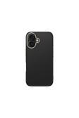 Kılıftech İphone 16 Kılıf M-Safe Şarj Özellikli Karbon Fiber Görünümlü Kth Antina Kapak - Siyah