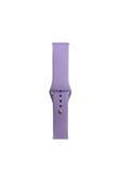 Kılıftech Galaxy Watch Active 2 40Mm Band Serisi 20Mm Klasik Kordon Silikon Strap Kayış-Lila