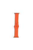 Kılıftech Watch 44Mm Band Serisi Klasik Kordon Silikon Strap Kayış-Turuncu