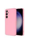 Kılıftech Galaxy S25 Plus Uyumlu Kılıf Zore Mara Lansman Kapak-Pembe