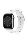 Kılıftech Watch 40Mm Krd-92 Uyumlu Zore Kordon-Beyaz