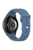 Fly Gifts Gear S3 Zore Krd-132 22Mm Silikon Kordon Strap Kayış - Mavi