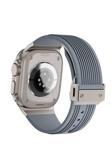 Safa Watch Ultra 49Mm Clo- Krd-113 Spor Görünümlü Silikon Kordon-Gri