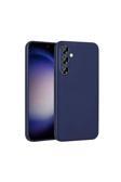Kılıftech Galaxy S23 Fe Uyumlu Zore Premier Silikon Kılıf-Lacivert