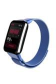 Kılıftech Xiaomi Mi Band 7 Pro Zore Krd-01 Metal Kordon-Mavi