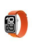 Kılıftech Watch 10 42Mm Uyumlu Zore Krd-74 Hasır Kordon-Turuncu