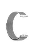 Kılıftech Galaxy Fit 3 Clo Krd-01 Metal Kordon-Gümüş