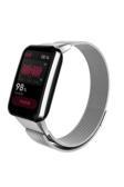 Kılıftech Xiaomi Mi Band 7 Pro Zore Krd-01 Metal Kordon-Gümüş