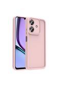 Kılıftech Realme Note 60 Kılıf Kamera Korumalı Kth Ananas Kapak - Pembe