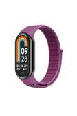 Kılıftech Xiaomi Mi Band 8 Zore Krd-03 Hasır Kordon-Mor