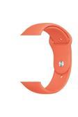 Göktuğ Aksesuar Watch 38Mm Uyumlu Klasik Zore Kordon-Açık Turuncu