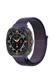 Kılıftech Galaxy Watch Ultra 47Mm Zore Krd-03 Hasır Kordon-İndigo