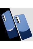 Kılıftech Galaxy A25 Kılıf Mıknatıslı Kth Duble Kapak - Lacivert