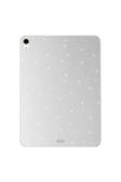 Kılıftech Apple İpad Air 10.9 2022 (5 Nesil) Simli Parlak Görünümlü Uyumlu Zore Tablet Koton Kılıf-Gümüş