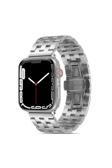 Kılıftech Watch 42Mm Uyumlu Krd-20 Metal Zore Kordon-Gümüş