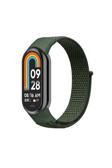 Kılıftech Xiaomi Mi Band 8 Zore Krd-03 Hasır Kordon-Yeşil