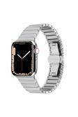 Kılıftech Watch 42Mm Kordon Uyumlu Krd-79 Metal Strap Kayış Clo- Gümüş