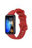 Doping Digital Huawei Band 8 Uyumlu Klasik Zore Kordon-Kırmızı