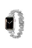 Kılıftech Watch 44Mm Kordon Uyumlu Krd-80 Metal Strap Kayış Clo- Gümüş
