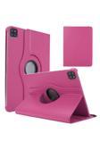 Kılıftech İpad Air 11 2025 M3 Zore Dönebilen Standlı Kılıf - Pembe