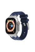 Kılıftech Watch 42Mm Uyumlu Krd-89 Uyumlu Zore Kordon-Lacivert