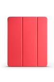 Kılıftech İpad Air 11 2025 M3 Zore Smart Cover Kalem Bölmeli Standlı 1-1 Kılıf - Kırmızı