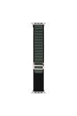 Kılıftech Watch 44Mm Clo- Band-74 Hasır Kordon-Siyah-Yeşil