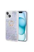 Kılıftech İphone 15 Uyumlu Zore Milce Kılıf-Gümüş