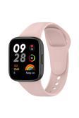 Kılıftech Xiaomi Redmi Watch 3 Uyumlu Krd-81 Uyumlu Zore Kordon-Pembe