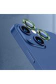 Kılıftech İphone 13 Uyumlu Zore Cl-07 Kamera Koruyucu-Koyu Yeşil