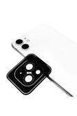Kılıftech İphone 12 Uyumlu Zore Cl-09 Kamera Koruyucu-Siyah