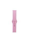Kılıftech Galaxy Watch Active 2 40Mm Band Serisi 20Mm Klasik Kordon Silikon Strap Kayış-Pembe