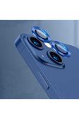 Kılıftech İphone 13 Mini Uyumlu Cl-07 Kamera Koruyucu-Lacivert