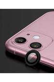 Zore İphone 11 Uyumlu Cl-07 Kamera Koruyucu-Siyah