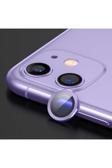 Kılıftech İphone 11 Uyumlu Zore Cl-07 Kamera Koruyucu-Mor